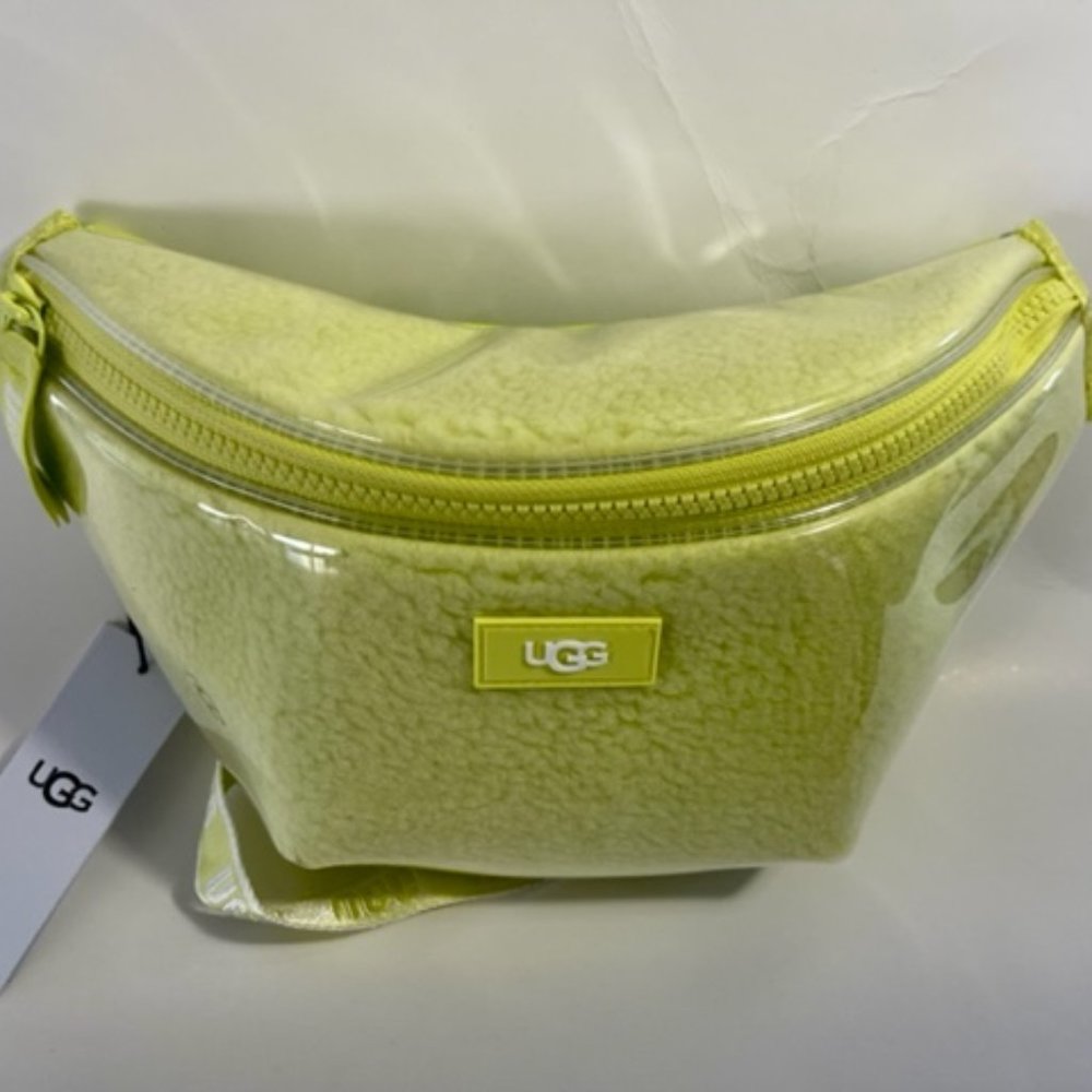 NWT UGG NASHA BELT BAG CROSSBODY CLEAR MSRP $125 - Picture 1 of 8